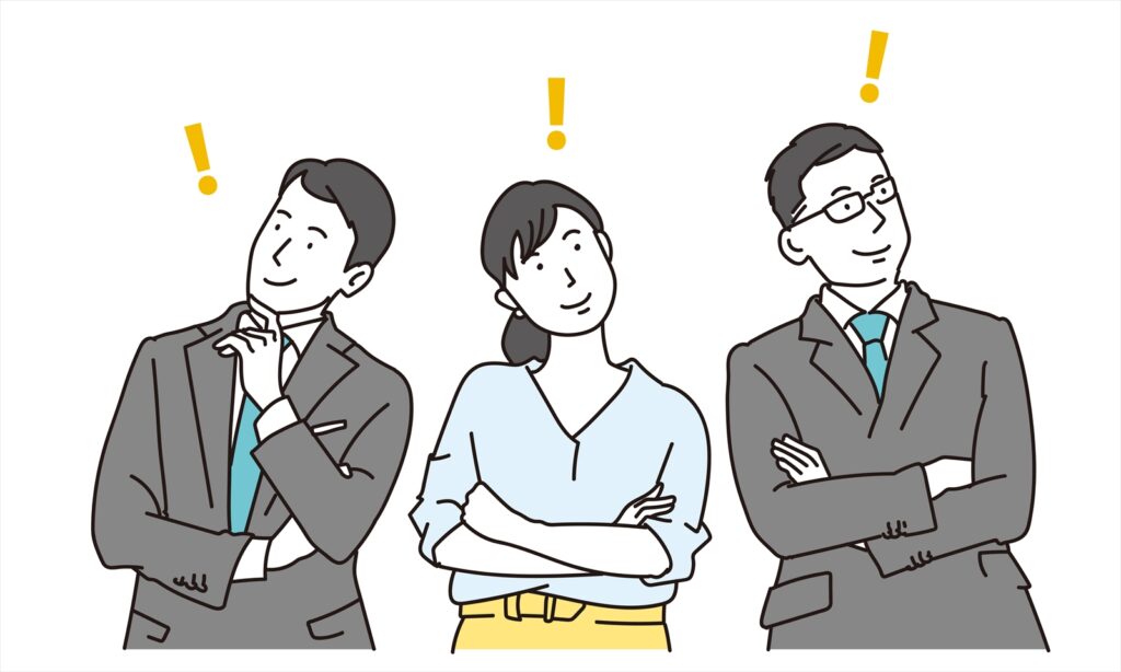 仕事術・思考法カテゴリのイメージ（会議のイラスト）